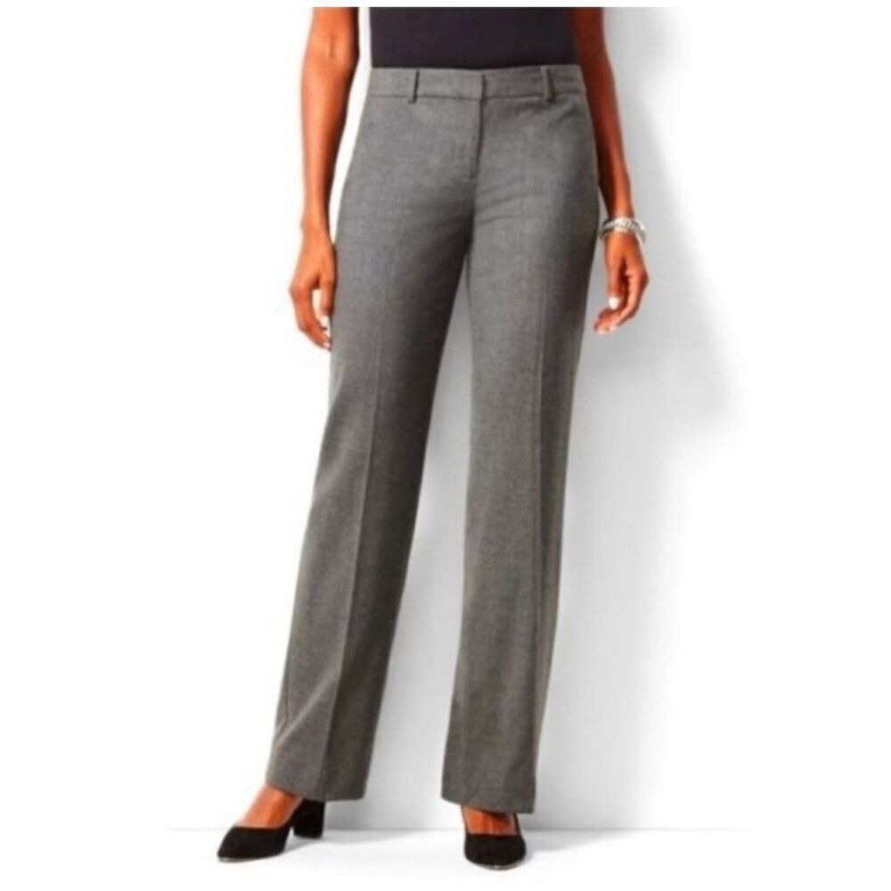 Talbots Gray Heritage Dress Pant sz 24W NWT